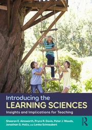 This is a book cover which shows children climbing to a tree house
